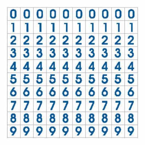 Number sets, small