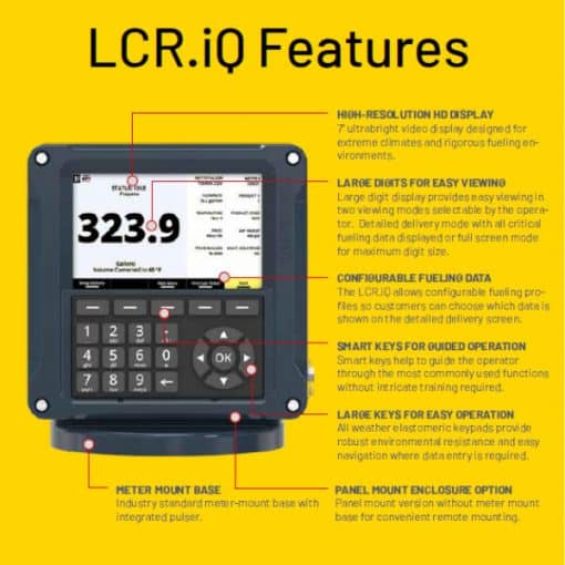 LCR.IQ Features Liquid Control