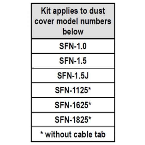 Lanyard Urethane Repair Kit - dust cover models