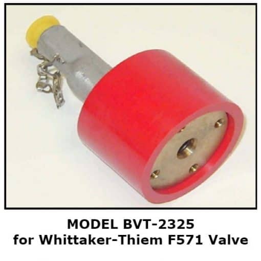Protective Bumper for use on Whittaker-Thiem F571 Valve