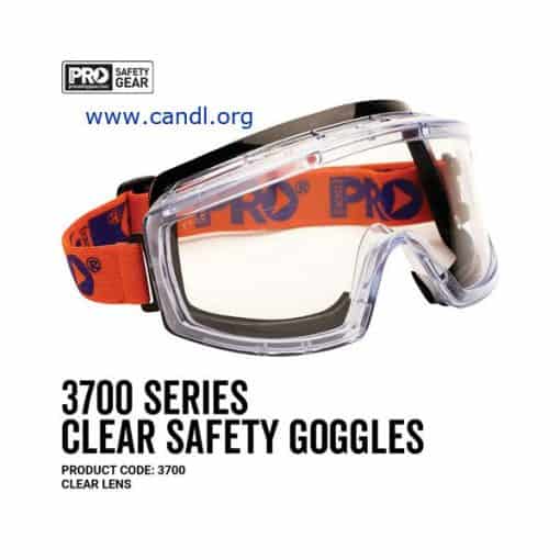 3700 Series Goggles Clear Lens - ProChoice® 3700