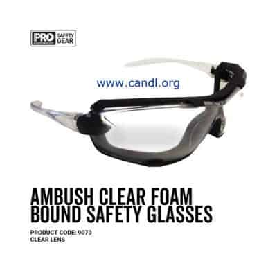 Ambush Foam Bound Goggle Clear or Smoke Lens - ProChoice® 9070