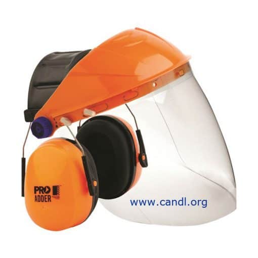 Browguard + Clear Visor + Adder Earmuff Combo - ProChoice