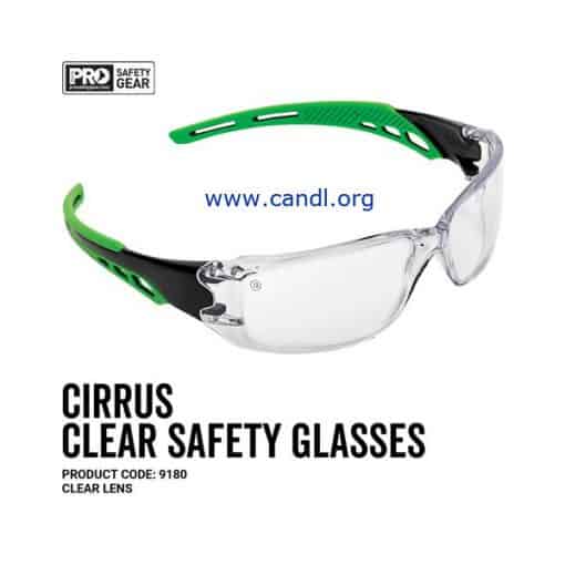 Cirrus Green Arms Safety Glasses - ProChoice® - 9180