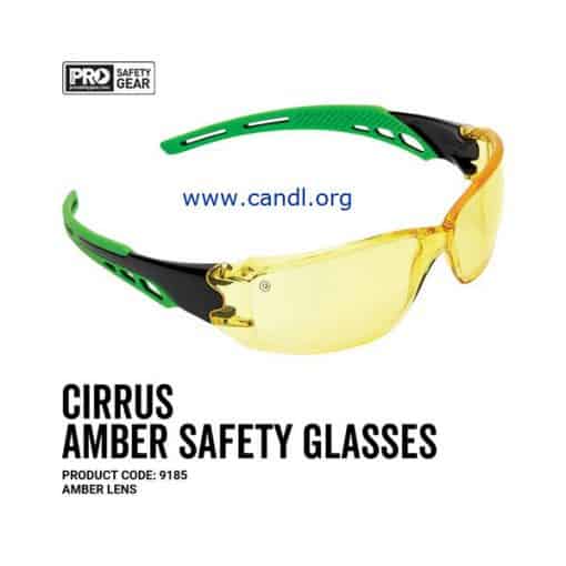 Cirrus Green Arms Safety Glasses - ProChoice® - 9185