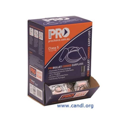 Probullet Disposable Corded Earplugs - ProChoice® - EPOC