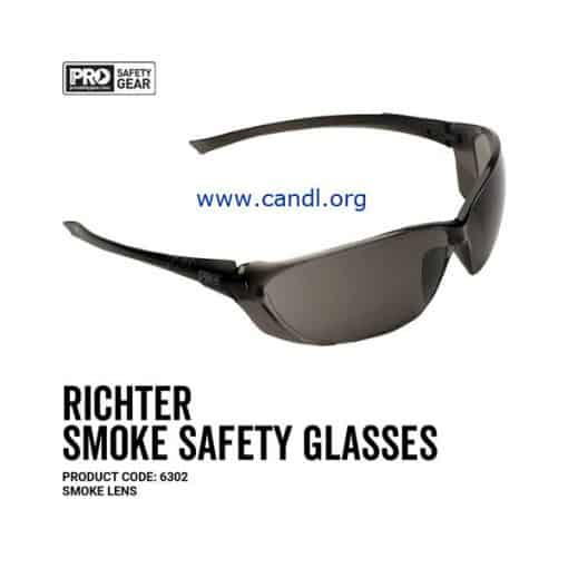 Richter Safety Glasses Smoke Lens - ProChoice® - 6302