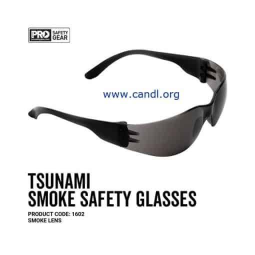 Tsunami Safety Glasses Smoke Lens - ProChoice® - 1602