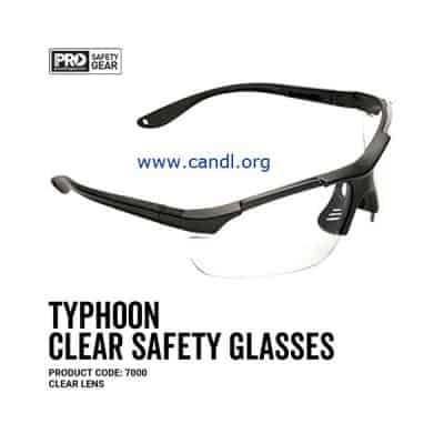 Typhoon Safety Glasses Clear Lens - ProChoice® - 7000