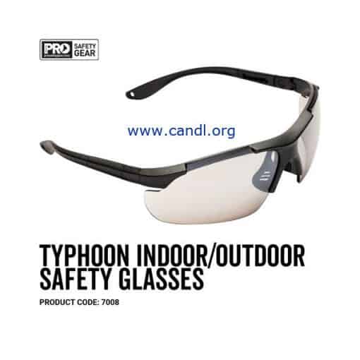 Typhoon Safety Glasses Indoor / Outdoor Lens - ProChoice® - 7008