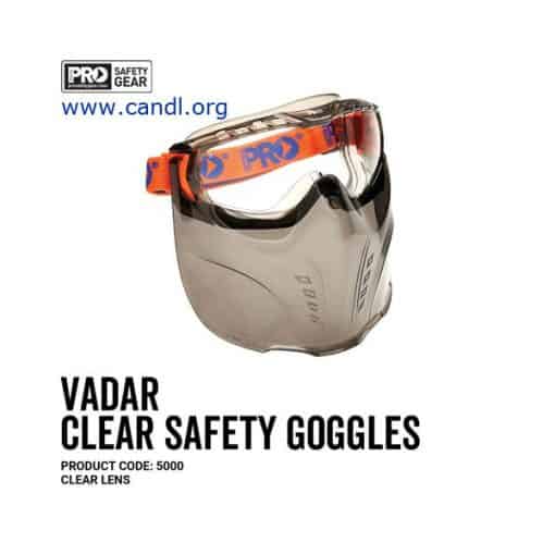 Vadar Goggle Shield Clear and Smoke Lens - ProChoice - 5000