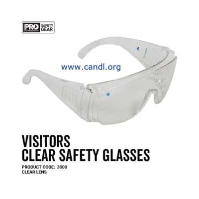 Visitors Safety Glasses Clear Lens - ProChoice® - 3000