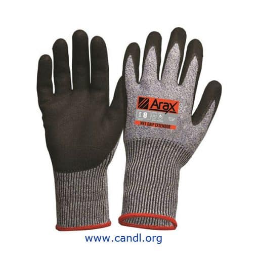 Arax® Nitrile Dip With Extended Cuff 30cm Glove