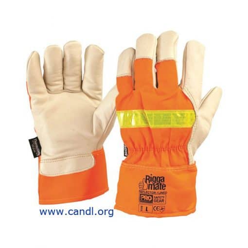 Riggamate® Reflector Lined Gloves - ProChoice® Safety Gear