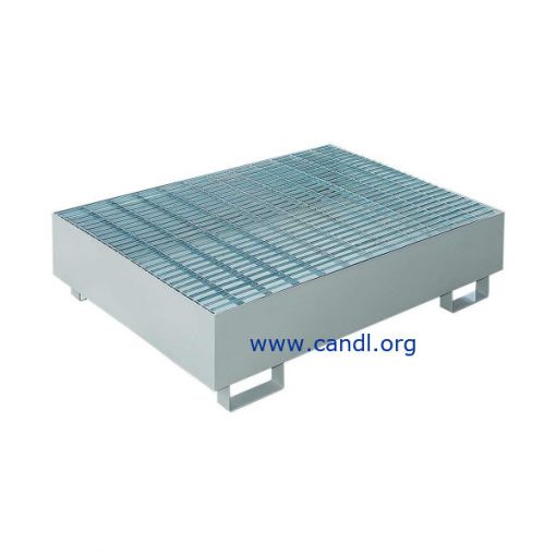 DITI16222091 -2 and 4 Drum Metal Spill Containment Pallet