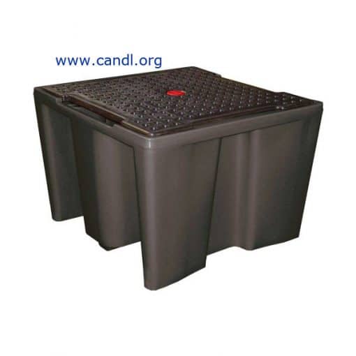 DOT8582 -IBC Bund (PE) with Perforated Plate