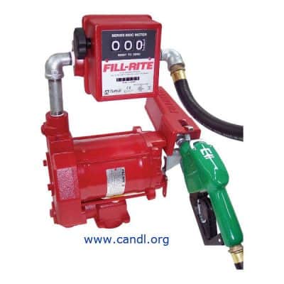 DTUTFR701VELA - 240 Volt Petrol Pump Kit With Meter