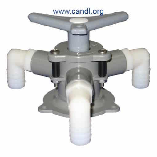Sea-lect® YV-094D-B "Easy-Turning" Base Mount Y-Valve